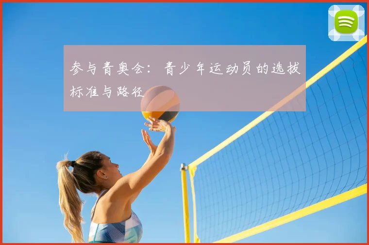 参与青奥会:青少年运动员的选拔标准与路径